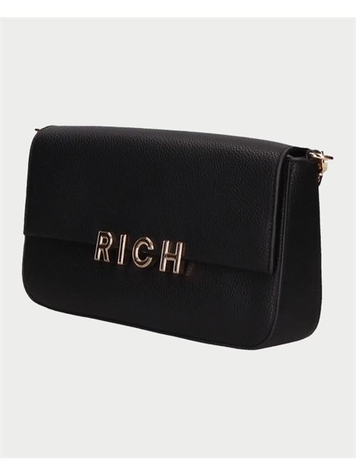 Sac port? ?paule John Richmond avec logo JOHN RICHMOND | RWA24083BOBLACK/GOLD